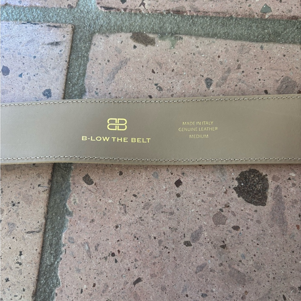 B-Low The Belt Light Taupe Bret Nubuck Belt - Picture 5 of 8